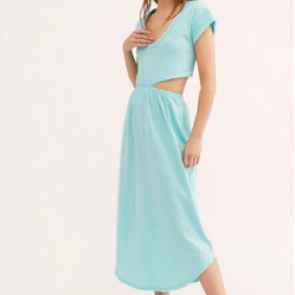 Cute Free People Beach Dress 💚 (NWOT)